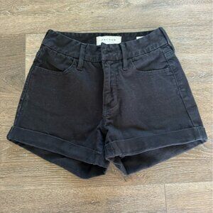 Pacsun size 22 black jean shorts.  Excellent condition. Super stretch shortie.